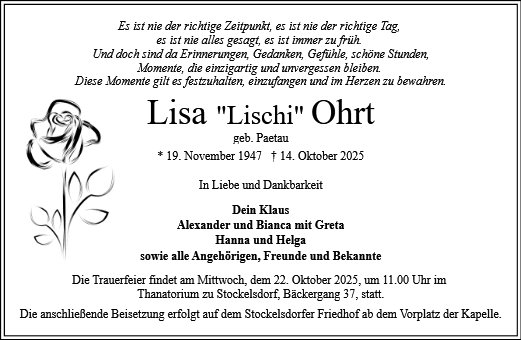 Lisa Ohrt