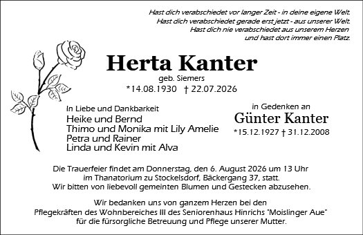 Herta Kanter