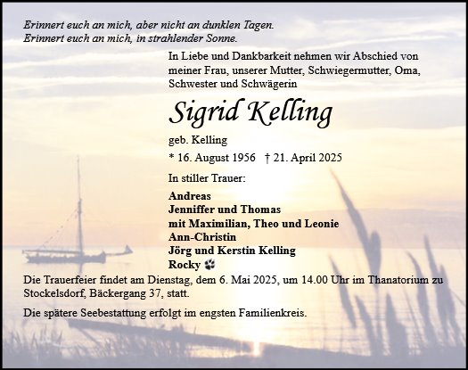 Sigrid Kelling