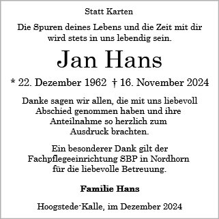 Jan Hans