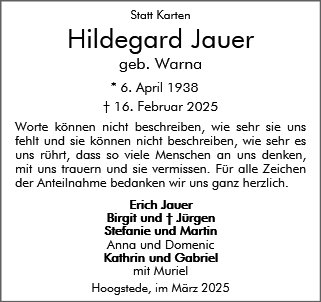 Hildegard Jauer