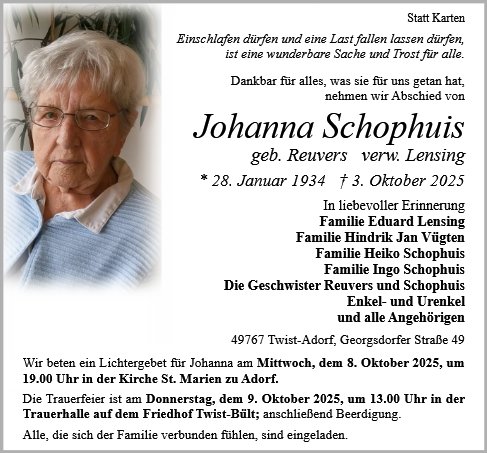 Johanna Schophuis