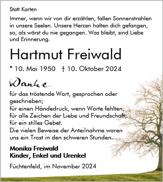 Hartmut Freiwald