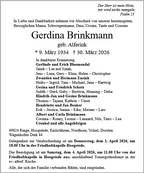 Gerdina Brinkmann