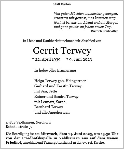 Gerrit Terwey