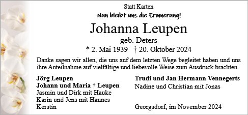 Johanna Leupen
