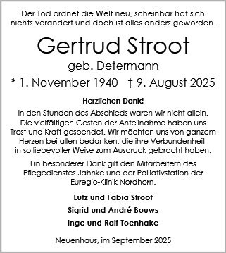Gertrud Stroot