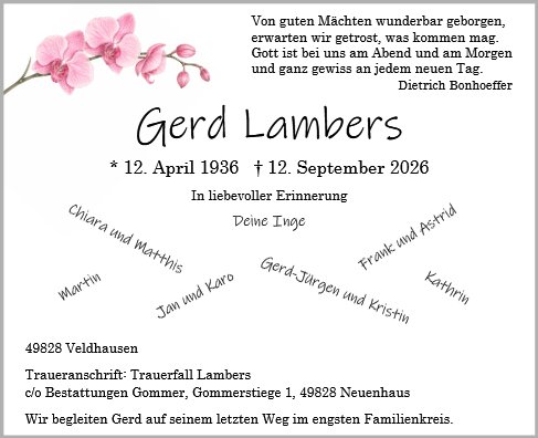 Gerd Lambers