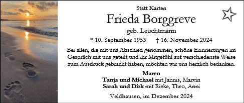 Frieda Borggreve