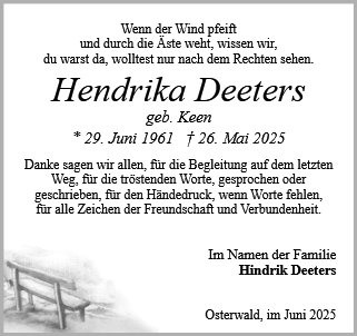 Hendrika Deeters