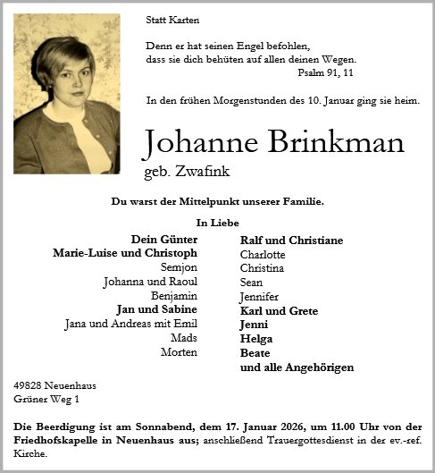Johanne Brinkman