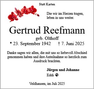 Gertrud Reefmann