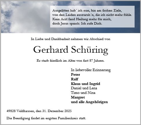 Gerhard Schüring
