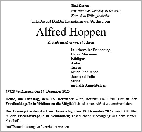 Alfred Hoppen
