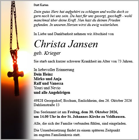 Christa Jansen