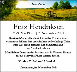Friedrich Hendriksen