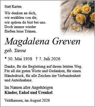 Magdalena Greven