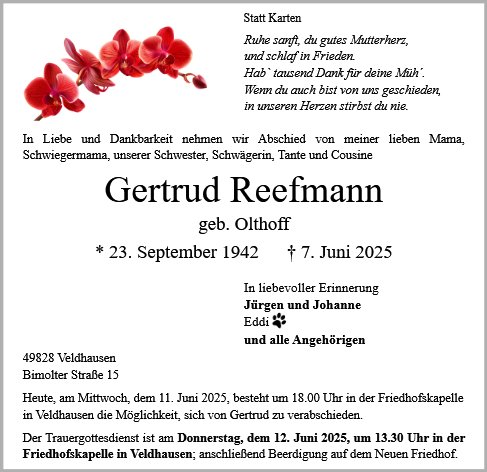 Gertrud Reefmann