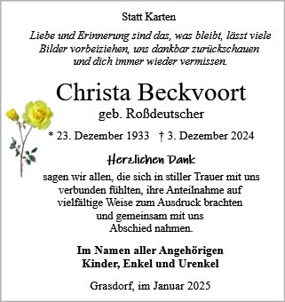 Christa Beckvoort