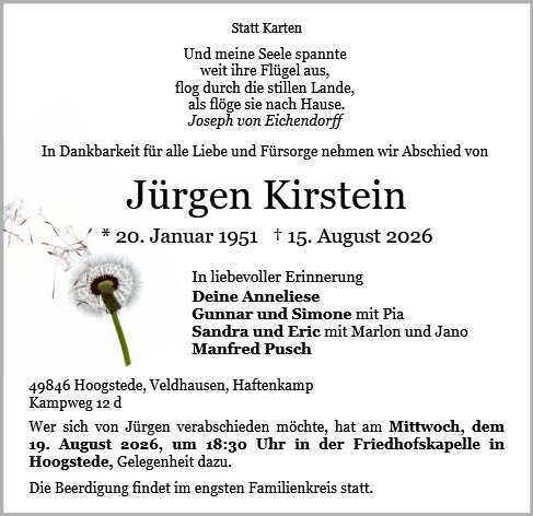 Jürgen Kirstein
