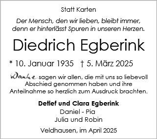 Diedrich Egberink