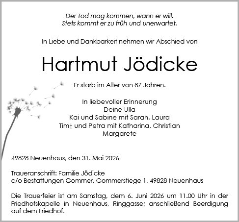Hartmut Jödicke