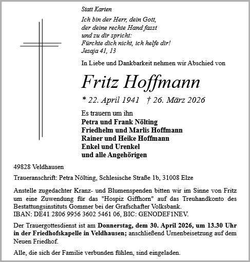 Fritz Hoffmann