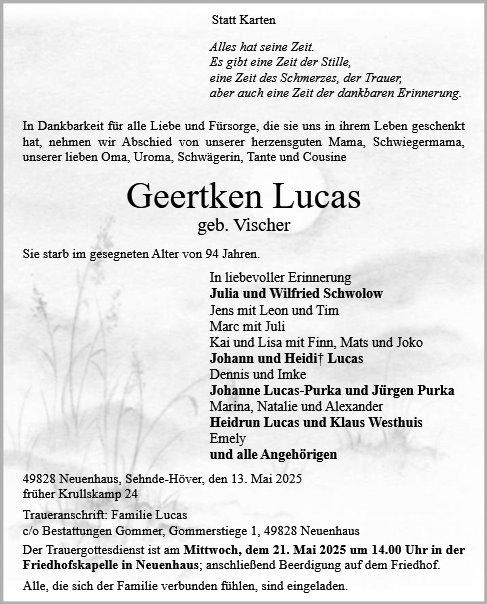 Geertken Lucas