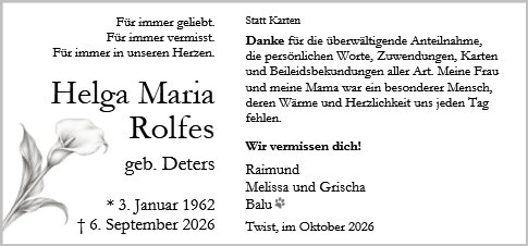 Helga Maria Rolfes