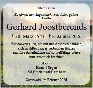 Gerhard Joostberends