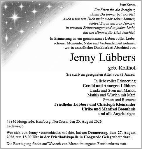 Jenny Lübbers