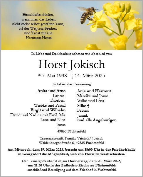 Horst Jokisch