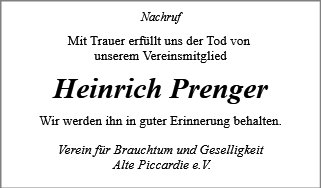 Heinrich Prenger