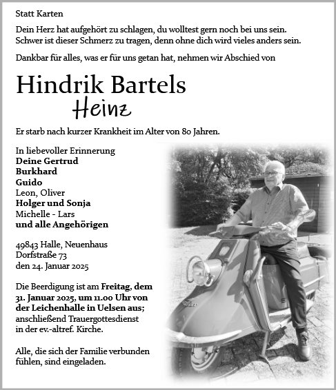 Heinz Bartels
