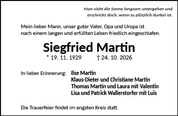 Siegfried Martin