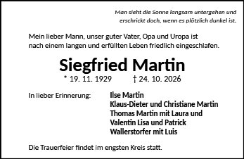 Siegfried Martin