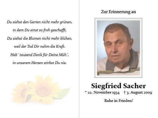 Siegfried Sacher