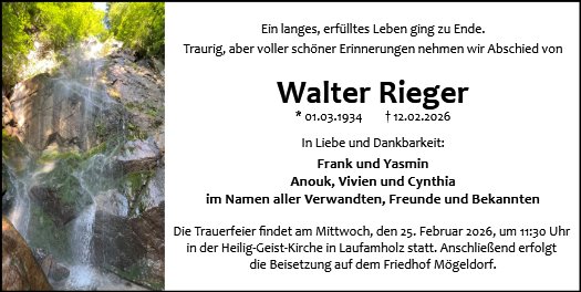 Walter Rieger