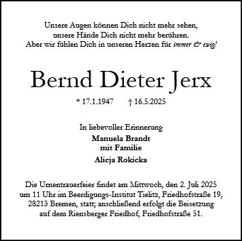 Bernd Dieter Jerx