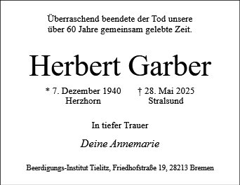 Herbert Garber