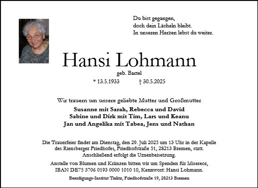Hansi Lohmann