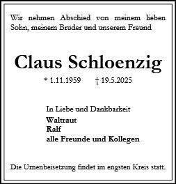 Claus Schloenzig
