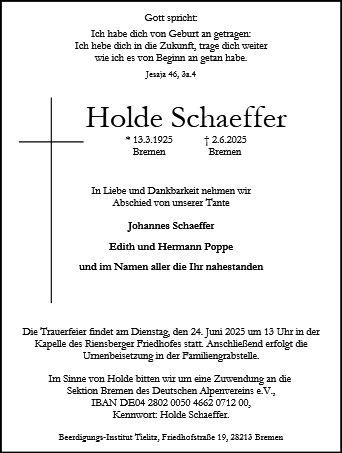 Holde Schaeffer