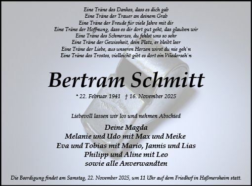 Bertram Schmitt