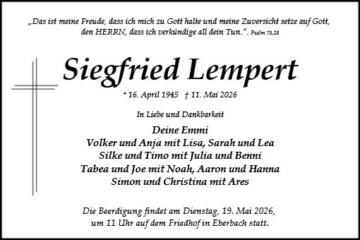 Siegfried Lempert