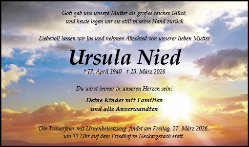 Ursula Nied