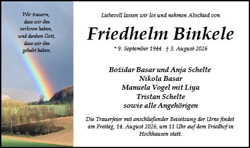 Friedhelm Binkele