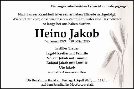 Heino Jakob