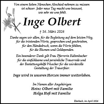 Inge Olbert