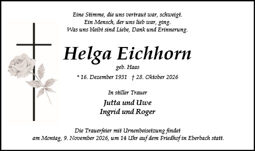 Helga Eichhorn
